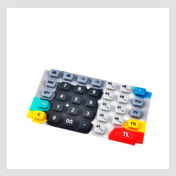 Silicone rubber keypad